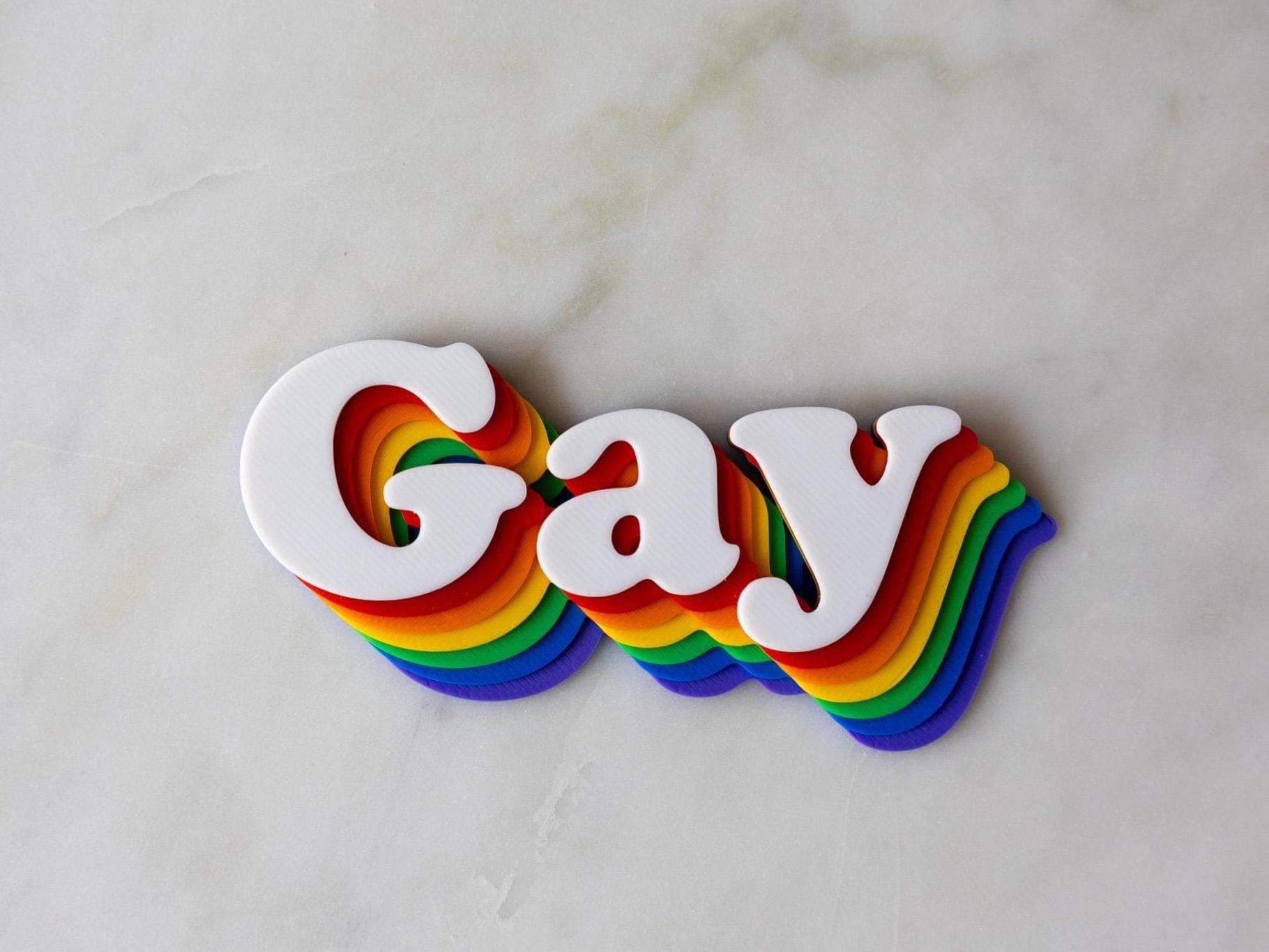 Pride Magnets — Gay, Queer, Love (3-Pack) thumbnail 3