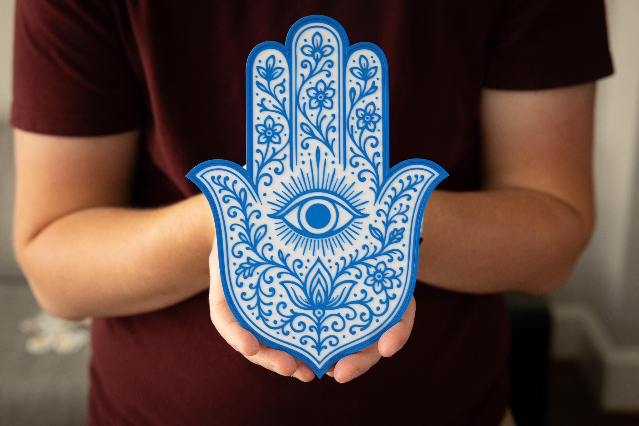 Hamsa — Two-Color & Pride Rainbow thumbnail 4
