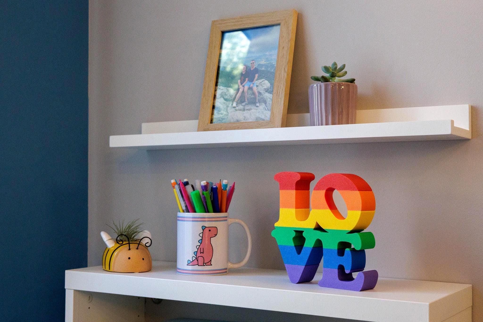 LOVE Sculpture — Rainbow, Trans Pride & Single Colors thumbnail 4