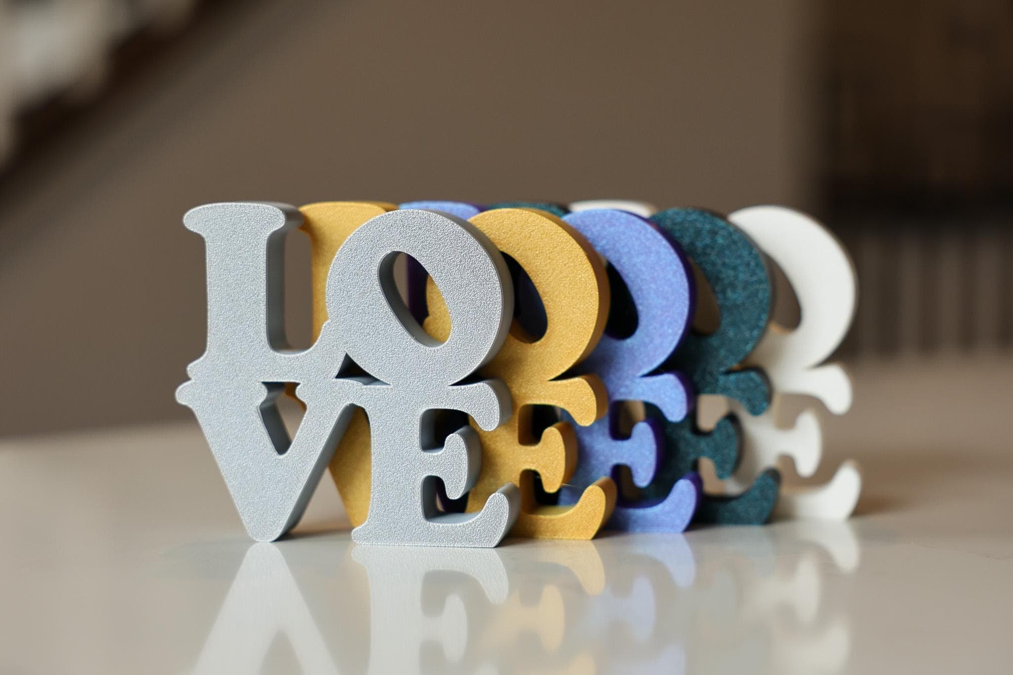 LOVE Sculpture — Rainbow, Trans Pride & Single Colors thumbnail 8